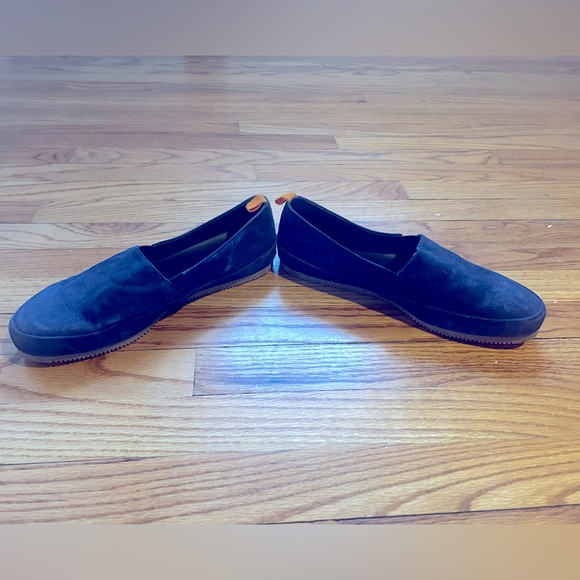 Mulo Navy Suede Loafers Men Size 10 - Picture 1 of 2